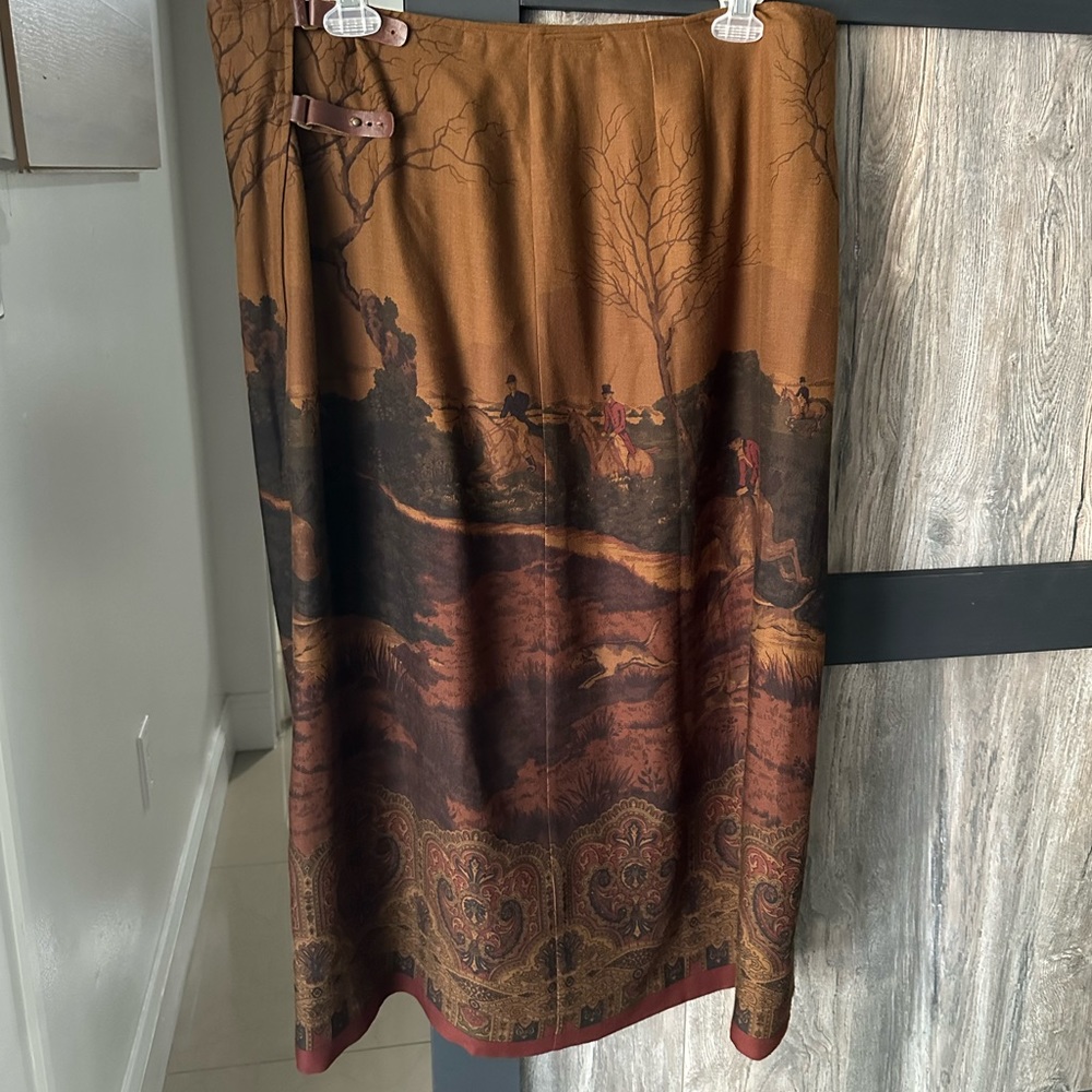 Vintage 90s Ralph Lauren maxi skirt